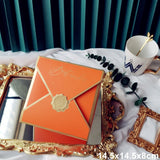 10pcs/Lot Wedding Gift Packaging Favors Envelope Style Box Birthday New Year Party Chocolate Candy Decoration DIY