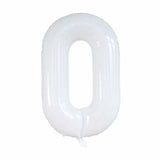 Cifeeo  White Daisy Flower Balloon Baby Shower White Number Birthday Photo Props Egg Flower Ballon Wedding Valentine's Day Decoration