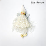 Cifeeo 2023 Christmas Angel Dolls Christmas Tree Decorations for Home Navidad Ornaments Natal Xmas Pandent New Year Gifts for Kids