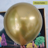 Christmas Gift 10pcs Golden Caramel Coffee Latex Balloons 5/10/12 Inch Wedding Birthday Globos Arch Decoration New Year Confetti Party Supplies