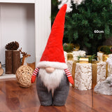 Christmas Decorations for Home Big Santa Claus Doll Children Xmas New Year Gift Christmas Tree Decor Wedding Party Supplies