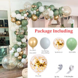 Cifeeo  1Set Balloons Arch DIY Balloon Chain For Wedding Decoration Baby Shower Birthday Party Balloons Balloon Garland Baloon Set