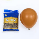 Christmas Gift 30/50 5/10inch Coffee Brown Khaki Skin Color Animal Pattern Balloon Jungle Party Balloon Decoration Birthday Party Supplies