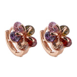 Fashion Design Small Huggie  Hoop Earrings for Womens Paved Zirconia Crystal Stone Earing Jewelry pendientes mujer moda