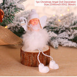 Christmas Angel Doll Plush Christmas Tree Ornaments Merry Christmas Decorations For Home  Xmas Navidad Gifts New Year