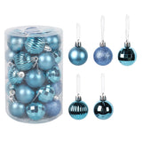 34pcs/lot Colorful Christmas Balls Xmas Tree Ornaments Christmas Tree Balls Kerst Navidad Natal Decorations New Year 2021 Gift