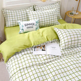 Cifeeo Nordic 220x240 Duvet Cover Bed Linen Bedding Set Cute Printed Quilt Cover Bedsheet Pillowcase Single Queen King Size Bedclothes