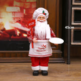 Christmas Gift 2021 Christmas Party Decoration Dolls Christmas Decoration for Tree Santa Claus Snowman Toys Figurines Decorazioni