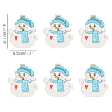 6pcs/lot Christmas Wood Clips santa snowman deer shape Christmas Party Photo Clips Clothespins New Year Decoration Photo Pegs