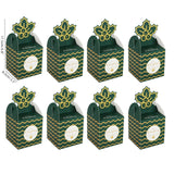 Christmas paper Kids Candy Box Bag Navidad  New year christmas home decoration Natal gift bags Kerst Noel Treats packing box