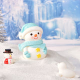 Christmas Gift Cartoon Mini Santa Claus Snowman Cake Decorations Merry Christmas Decor For Home Happy New Year 2022 Naviidad Cupcake Decor Gift