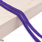 5 Meter 12mm Centipede Lace Ribbon Braided Curve Lace Trim Fabric For Wedding Garment Decoration DIY Clothes Sewing Accessories