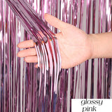 Back to school decoration  Cifeeo  Birthday Party Backdrop Curtais Fringe Tinsel Foil Rain Curtain Kids Unicorn Party Wedding Backdrop Photo Booth Wall Drape Decor