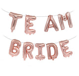 Bride To Be Balloons Rose Gold Party Decoration Crown Miss To Mrs Balloon Team Bride To Be Hen Bachelor Party Decoration Supplie