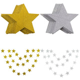 4 Meters Glitter Gold Silver Stars Paper Garland for Wedding Birthday Party Decoration Backdrop Photo Prop Christmas Tree Decor