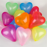 10Pcs Red Pink White Balloons 10Inch Love Heart Latex Balloons Helium Balloon Valentine's Day Birthday Party Inflatable Balloons