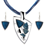 ZOSHI Fashion African Jewelry Sets Leather Chain Enamel Gem Jewelry Sets for Party Bridal Jewelry Sets Summer Jewelry