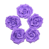 10Pcs 10cm Large Foam Roses Artificial Flowers for Wedding Party Decoration DIY Bride Bouquet Scrapbooking Crafts Fake Flower 8