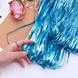 Back to school decoration  Cifeeo  Birthday Party Backdrop Curtais Fringe Tinsel Foil Rain Curtain Kids Unicorn Party Wedding Backdrop Photo Booth Wall Drape Decor