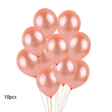 Bride To Be Balloons Rose Gold Party Decoration Crown Miss To Mrs Balloon Team Bride To Be Hen Bachelor Party Decoration Supplie