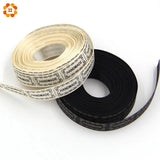 Christmas Gift 10Yard/Lot 13MM Beige And Black Printed Handmade Design Ribbon For Wedding DIY Crafts Gift Packing Belt & Sewing Accessories