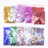 15g/bag 6/10MM Gold Silver Acrylic Stars Table Confetti Sprinkles for Wedding Birthday Party Decoration Confetti Balloon Filling