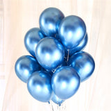 Cifeeo 10Pcs 12Inch NEW Metallic Latex Balloons Thick Pearly Metal Chrome Alloy Colors Photograph Wedding Party Decoration Balloons