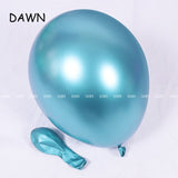 10pcs/lot 12inch New Glossy Metal Pearl Latex Balloons kid toys Thick Chrome Metallic Colors wedding Birthday party decoration