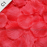 Christmas Gift ELOMAN 500 Piece Silk Rose Flower Wedding Home Decor Confetti Petals Artificial Flower Wedding Decorations