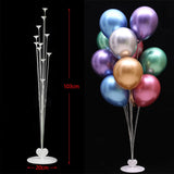 Cifeeo  Balloon Stick Birthday Balloons Holder Column Stand Baloon Stand Birthday Party Decorations Kids Favor Baby Shower Wedding Decor