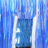 2M 3M 4M Metallic Foil Fringe Shimmer Backdrop Wedding Party Wall Decoration Photo Booth Backdrop Tinsel Glitter Curtain Gold