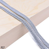 5 Meter 12mm Centipede Lace Ribbon Braided Curve Lace Trim Fabric For Wedding Garment Decoration DIY Clothes Sewing Accessories