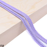 5 Meter 12mm Centipede Lace Ribbon Braided Curve Lace Trim Fabric For Wedding Garment Decoration DIY Clothes Sewing Accessories