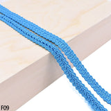 5 Meter 12mm Centipede Lace Ribbon Braided Curve Lace Trim Fabric For Wedding Garment Decoration DIY Clothes Sewing Accessories