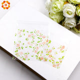 Christmas Gift 100PCS Rose Flowers Candy &Cookie Plastic Bags Self-Adhesive For DIY Biscuits Snack Baking Package Decor Kids Gift Supplies