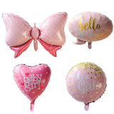 Cifeeo 1Pcs Baby Shower It Is A Boy/ Girl Balloons 1St Birthday Ballon Crown  Bow Globos Birthday Party Decorations Kids Baloon