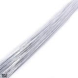 80cm 25pcs #26 Iron Wire for Flowers Making Crafts DIY Nylon Stocking Flower Kits Artificial Branches Twigs Scrapbooking Flowers