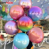 Back to school decoration Cifeeo  22'' Unicorn Party Gradient 4D Balloons Birthday Wedding Party Decorations Adult Wedding Foil Balloons Baby Shower Gender Reveal