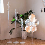 Cifeeo 1Set 7/10 Tubes Balloon Stand Holder Column Balloons Arch Stick Happy Birthday Ballon Kids Baby Shower Wedding Party Decoration