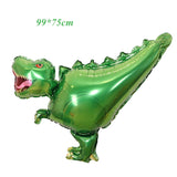 1pc Giant Dinosaur Foil Balloon Boys Animal Balloons Children's Dinosaur Party Birthday Decorations Helium Balloons Kids Toys