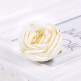 Cifeeo 5Pcs 4cm Artificial silk Rose flower head for wedding Home decoration DIY wreath scrapbook Craft Fake Flowers