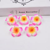 Cifeeo 10PCs 4/9cm Foam Hawaii Aritificial Flowers For Wedding Party Decoration Plumeria Flowers DIY Scrapbook Fake Flower Home Decor