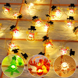 Christmas Gift LED String Lights Christmas Decorations For Home Christmas Xmas Tree Lights Chrismas Party Supplies Noel 2022 New Year 2023