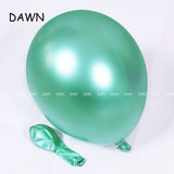 10pcs/lot 12inch New Glossy Metal Pearl Latex Balloons kid toys Thick Chrome Metallic Colors wedding Birthday party decoration