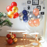 Cifeeo 1Set 7/10 Tubes Balloon Stand Holder Column Balloons Arch Stick Happy Birthday Ballon Kids Baby Shower Wedding Party Decoration