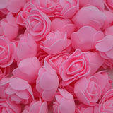 50-200pcs 3cm PE Foam Rose Artificial Flowers Wedding Party Accessories DIY Craft Home Decor Handmade Flower Head Wreath Supplie