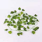 210CM Artificial Fake Vine Ivy Plant Silk Green Leaf Artificial Leaves For Festival Wedding Party Home Decoration Wall Hanging