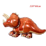 1pc Giant Dinosaur Foil Balloon Boys Animal Balloons Children's Dinosaur Party Birthday Decorations Helium Balloons Kids Toys