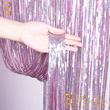 Back to school supplies Cifeeo  2-4M Photo Booth Backdrop Tinsel Glitter Curtain Metallic Foil Backdrop Rain Curtain Baby Shower Wedding Party Decoration Drapes