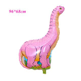 1pc Giant Dinosaur Foil Balloon Boys Animal Balloons Children's Dinosaur Party Birthday Decorations Helium Balloons Kids Toys